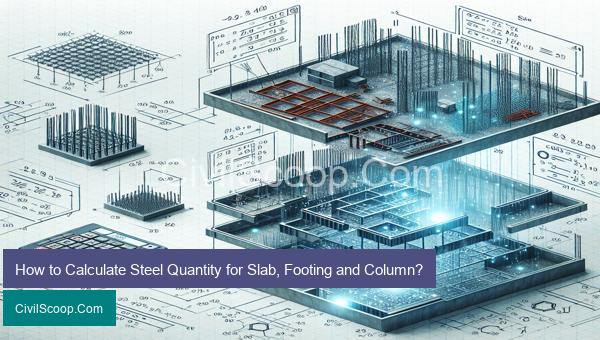 How to Calculate Steel Quantity for Slab, Footing and Column?