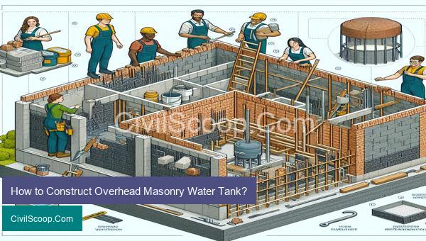 How to Construct Overhead Masonry Water Tank?