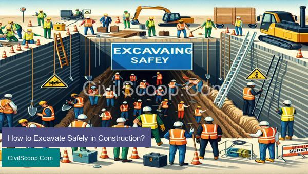How to Excavate Safely in Construction?