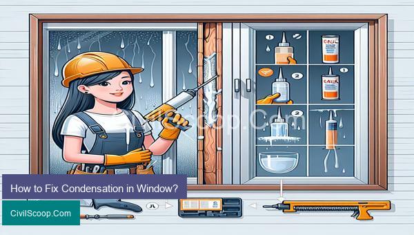 How to Fix Condensation in Window?