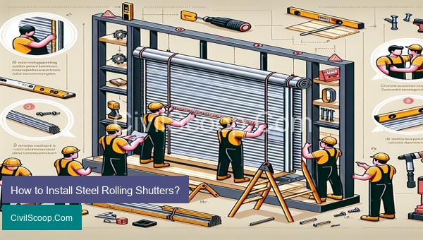 How to Install Steel Rolling Shutters?