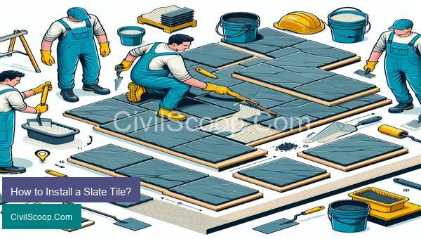 How to Install a Slate Tile?