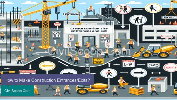 How to Make Construction Entrances/Exits?