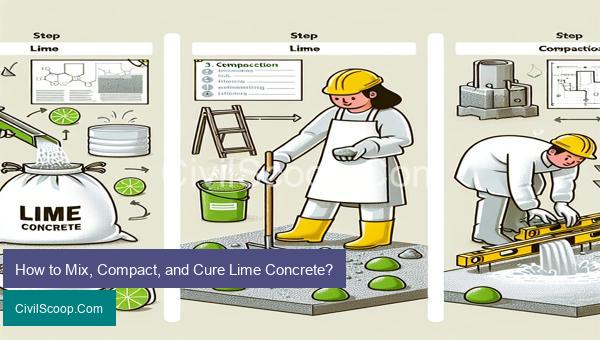 How to Mix, Compact, and Cure Lime Concrete?