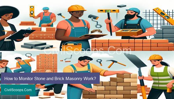 How to Monitor Stone and Brick Masonry Work?