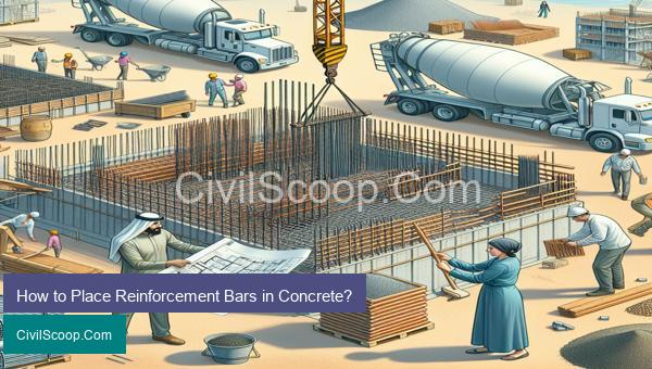 How to Place Reinforcement Bars in Concrete?