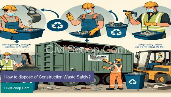 How to dispose of Construction Waste Safely?
