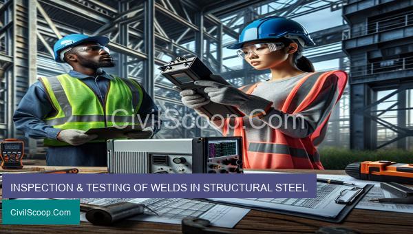 INSPECTION & TESTING OF WELDS IN STRUCTURAL STEEL