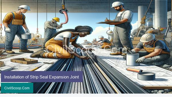 Installation of Strip Seal Expansion Joint