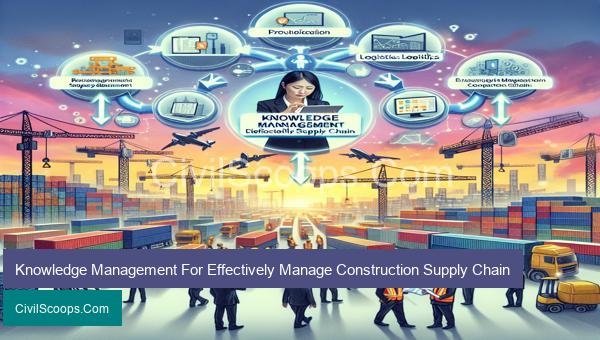 Knowledge Management For Effectively Manage Construction Supply Chain