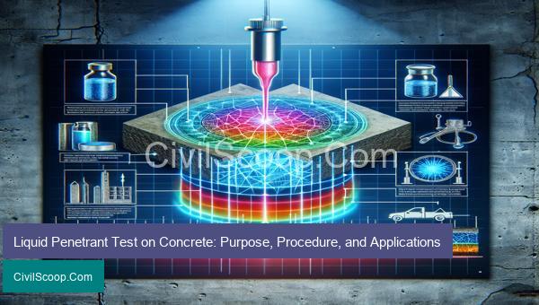 Liquid Penetrant Test on Concrete: Purpose, Procedure, and Applications