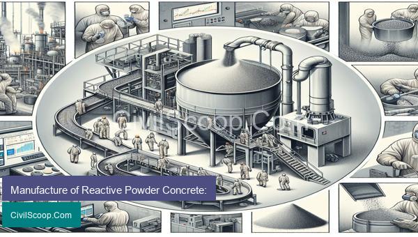 Manufacture of Reactive Powder Concrete: