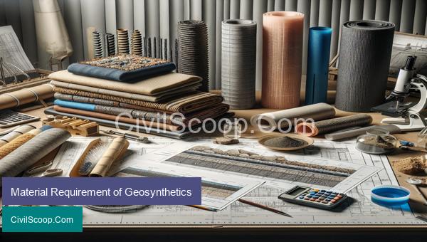 Material Requirement of Geosynthetics