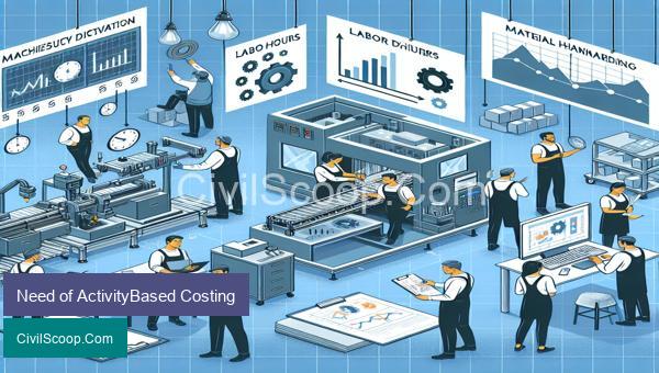 Need of ActivityBased Costing