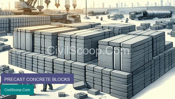 PRECAST CONCRETE BLOCKS