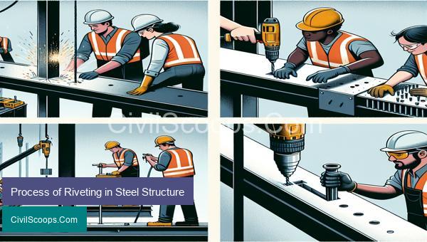 Process of Riveting in Steel Structure