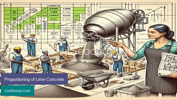 Proportioning of Lime Concrete