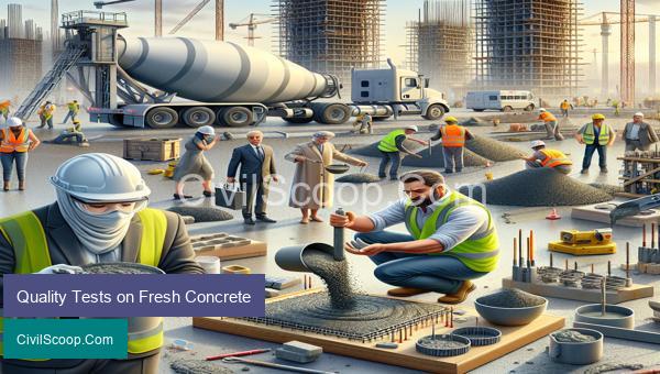 Quality Tests on Fresh Concrete