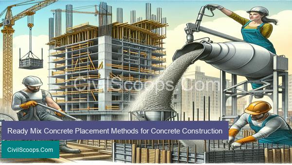 Ready Mix Concrete Placement Methods for Concrete Construction