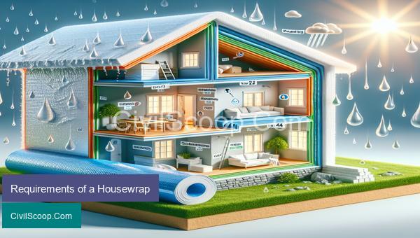 Requirements of a Housewrap