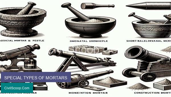 SPECIAL TYPES OF MORTARS