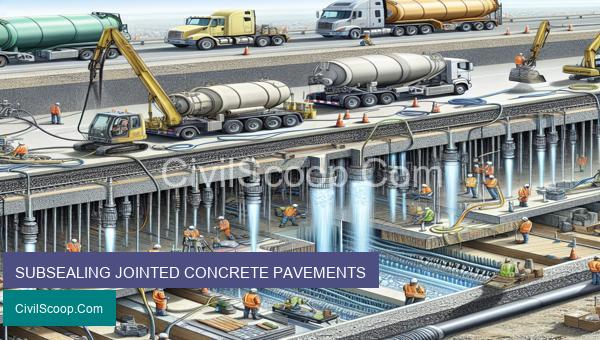 SUBSEALING JOINTED CONCRETE PAVEMENTS