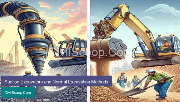 Suction Excavators and Normal Excavation Methods