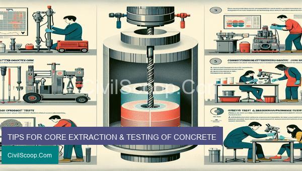 TIPS FOR CORE EXTRACTION & TESTING OF CONCRETE