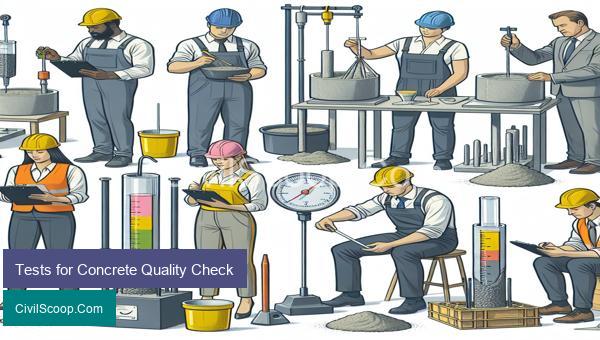 Tests for Concrete Quality Check
