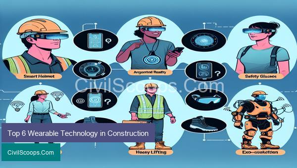 Top 6 Wearable Technology in Construction