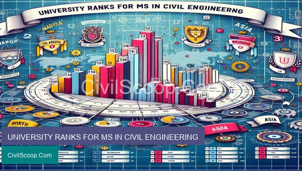 UNIVERSITY RANKS FOR MS IN CIVIL ENGINEERING