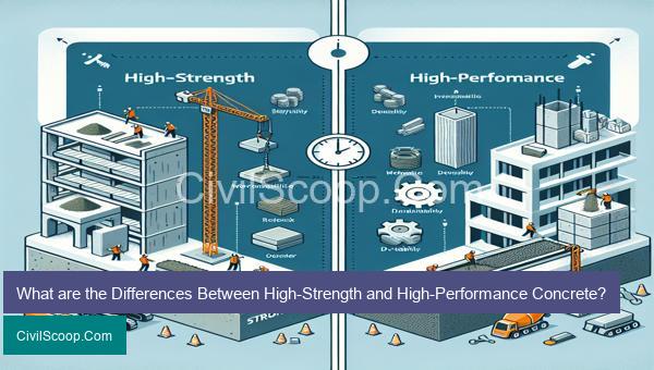 What are the Differences Between High-Strength and High-Performance Concrete?