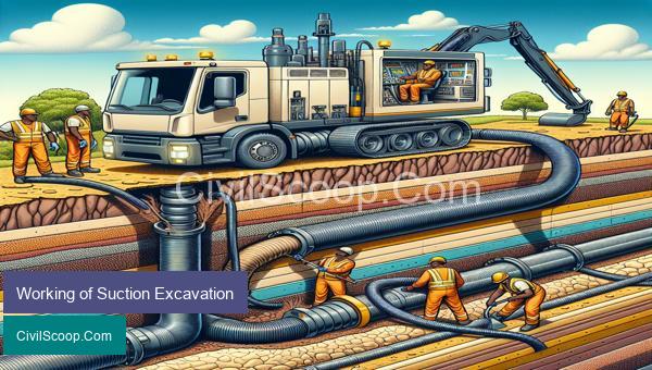 Working of Suction Excavation