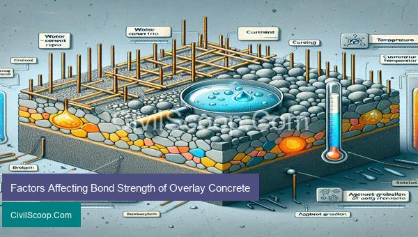 Factors Affecting Bond Strength of Overlay Concrete