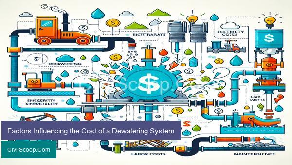 Factors Influencing the Cost of a Dewatering System