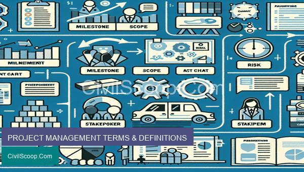 PROJECT MANAGEMENT TERMS & DEFINITIONS