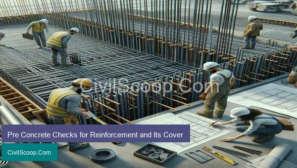 Pre Concrete Checks for Reinforcement and Its Cover