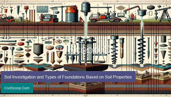 Soil Investigation and Types of Foundations Based on Soil Properties