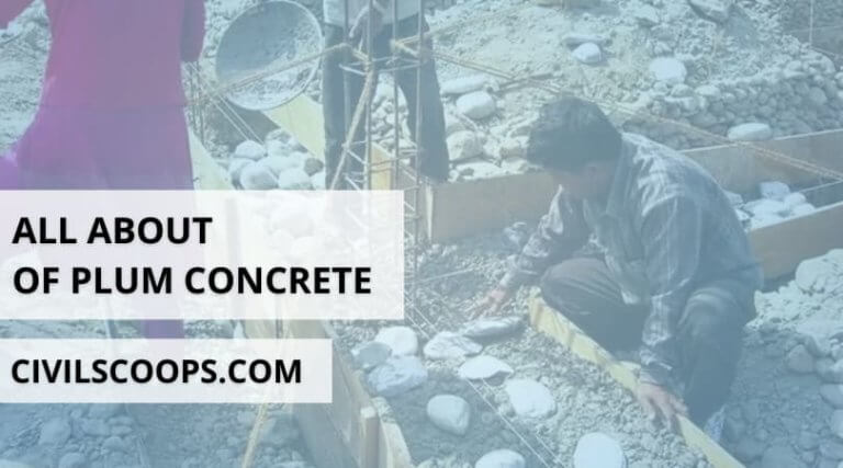 All about of Plum concrete