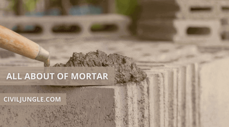 All About of mortar