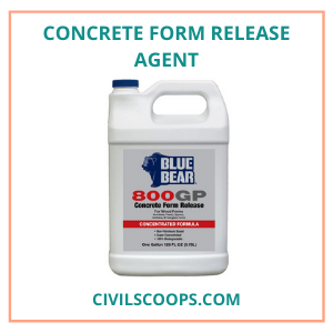Concrete Form Release Agent