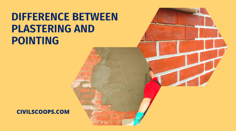 Difference Between Plastering and Pointing