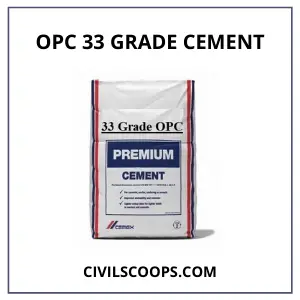 OPC 33 Grade Cement