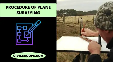 Procedure of Plane Surveying