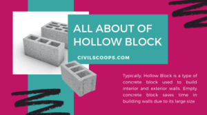 all about of Hollow Block