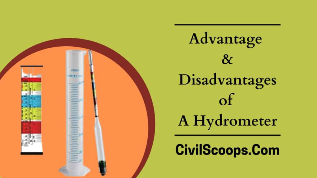 Advantage & Disadvantages of A Hydrometer