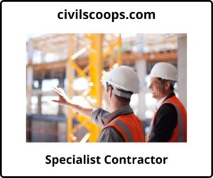 Specialist Contractor