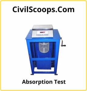 Absorption Test