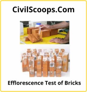 Efflorescence Test of Bricks