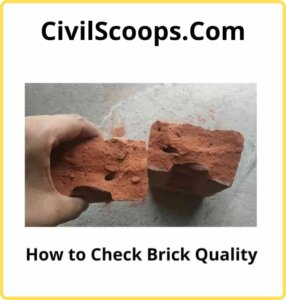 How to Check Brick Quality